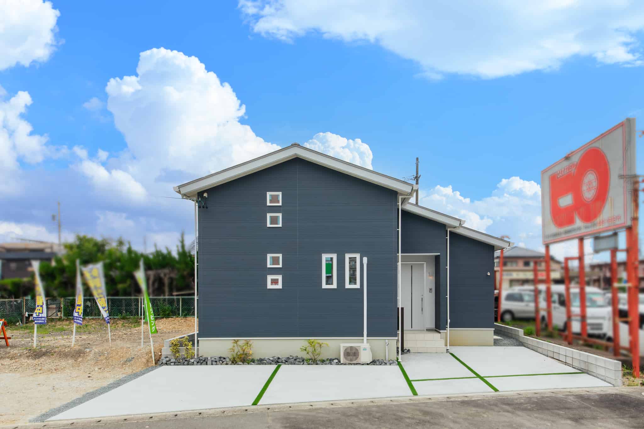 モデルハウス外観